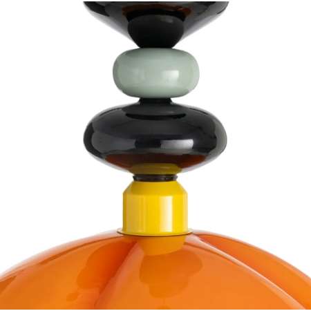 Suspension rétro multicolore orange...