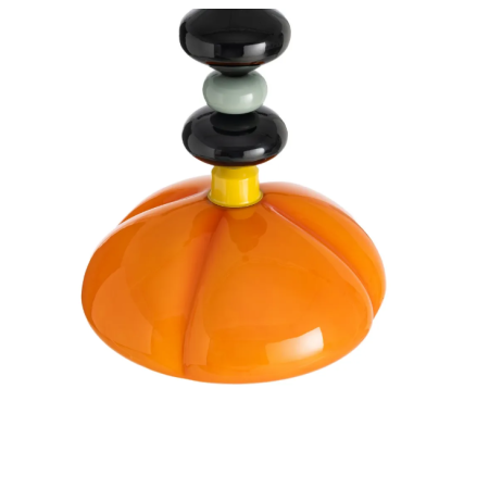 Suspension rétro multicolore orange...