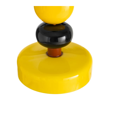 Suspension rétro multicolore jaune et...