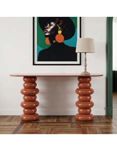 Console design sculpturale...
