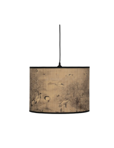 Suspension en bambou motif...