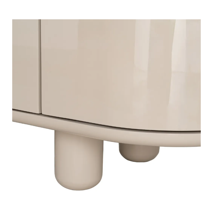 Bahut beige laqué 160 cm – Buffet...