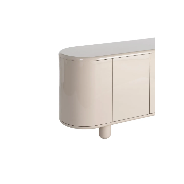 Bahut beige laqué 160 cm – Buffet...