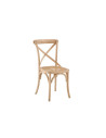 Chaise de bistrot parisien en bois