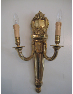 Applique en bronze électrifiée 2