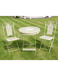 Table de jardin ronde avec...