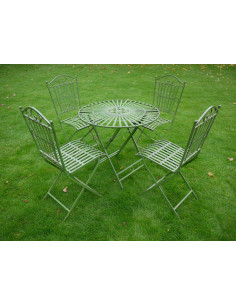 Table ronde avec quatre...