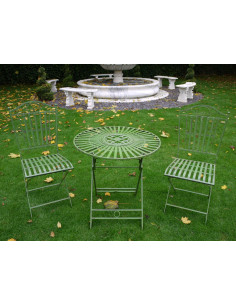 Table ronde de jardin avec...