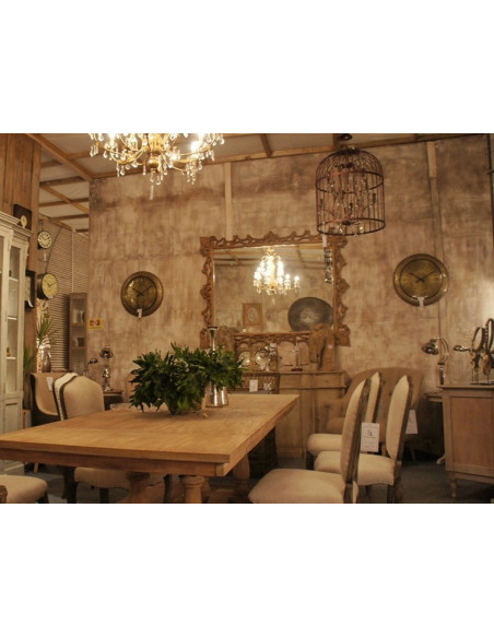 Miroir en bois sculpté Châtillon 180 cm de haut