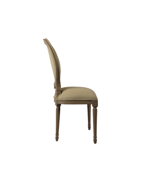 Chaise médaillon Laura cérusée