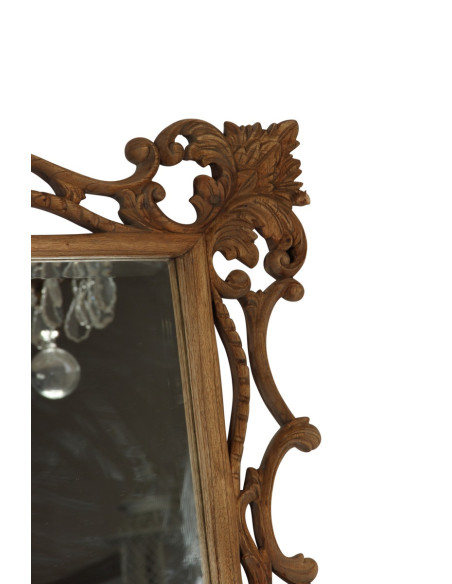 Miroir en bois sculpté Châtillon 180 cm de haut