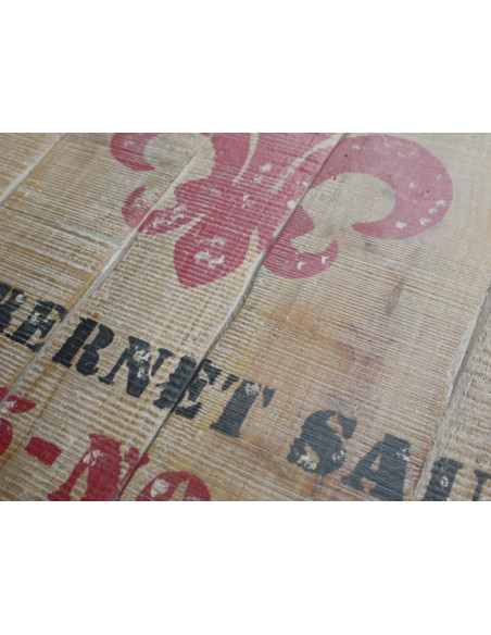 Table basse roulante industrielle