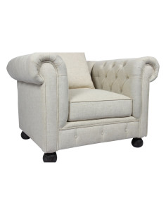 Fauteuil style chesterfield...