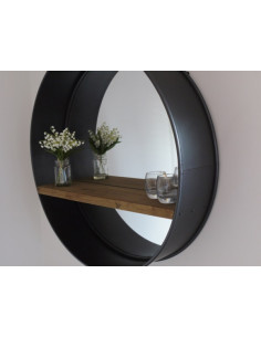 Miroir rond style... 2