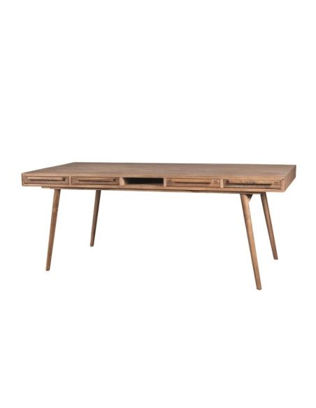 Table en bois style scandinave 6 à 12 personnes Kennedy
