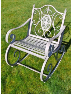Rocking chair de jardin en... 2
