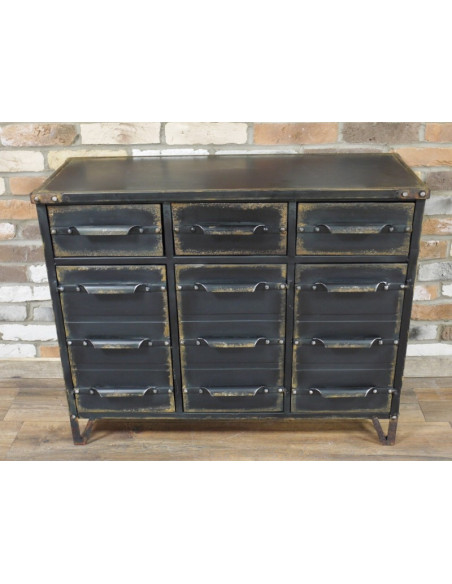 Buffet de style Industriel en métal