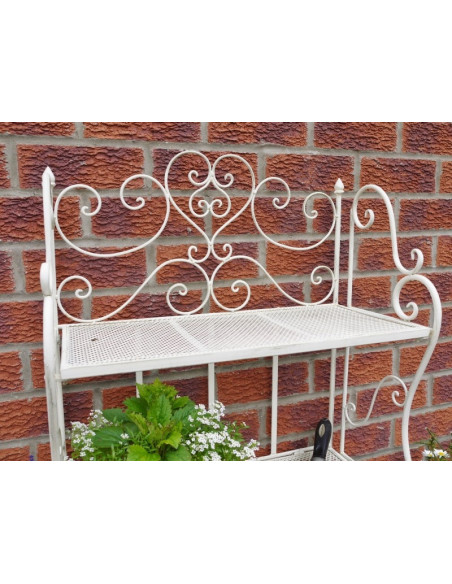 Etagère métallique pour plantes 3 niveaux