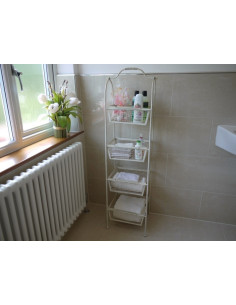 Etagère en fer avec 4...