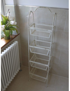 Etagère en fer avec 4... 2