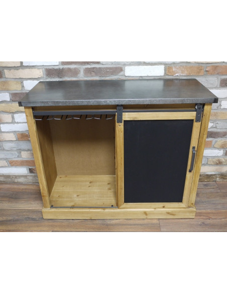 Meuble bar cave à vin style Industriel