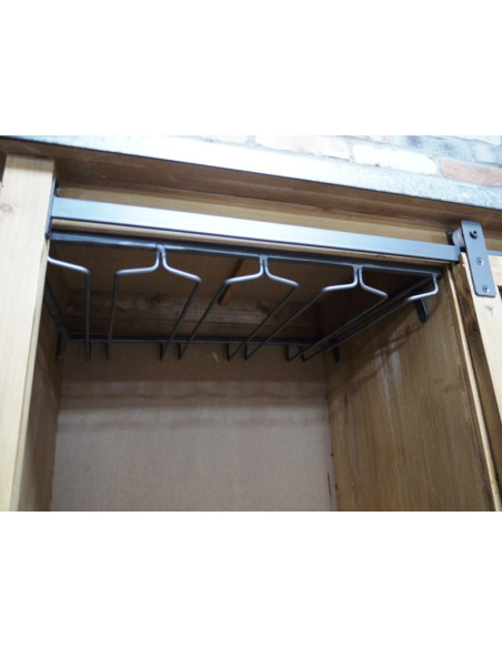 Meuble bar cave à vin style Industriel