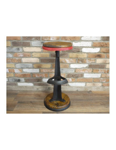 Tabouret de bar rond en...