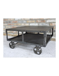 Table basse métal sur... 2