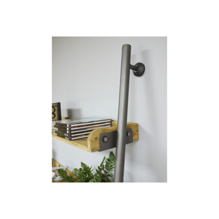 Bureau mural avec étagères de style...