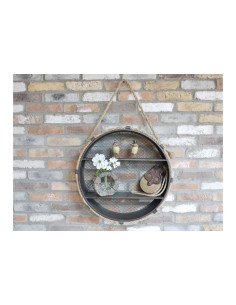 Etagère murale ronde en...