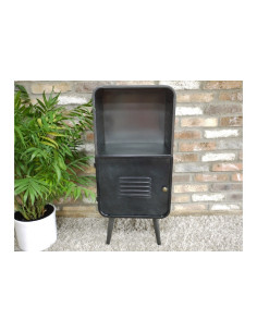 Meuble d'appoint en métal...