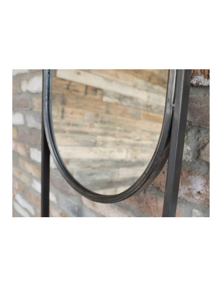 Miroir mural avec étagères