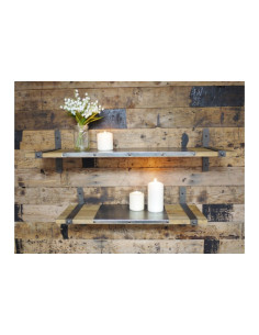 Lot de 2 étagères murales...