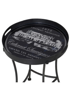 Sellette ronde avec plateau... 2