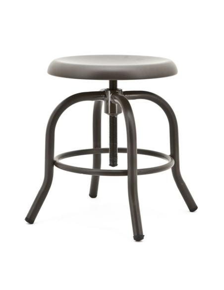 Tabouret réglable en métal Cupid