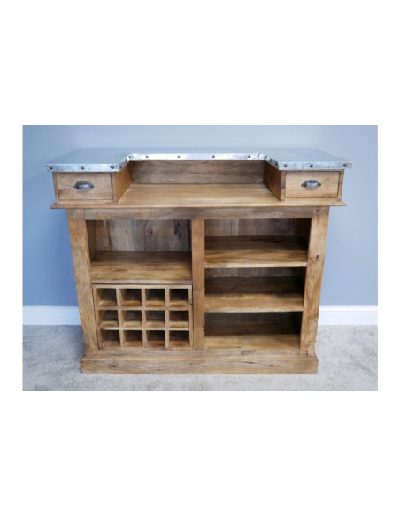 Bar en bois massif de manguier