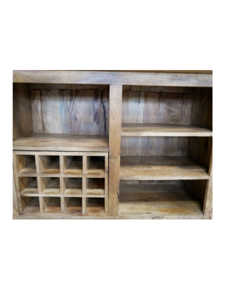 Bar en bois massif de manguier