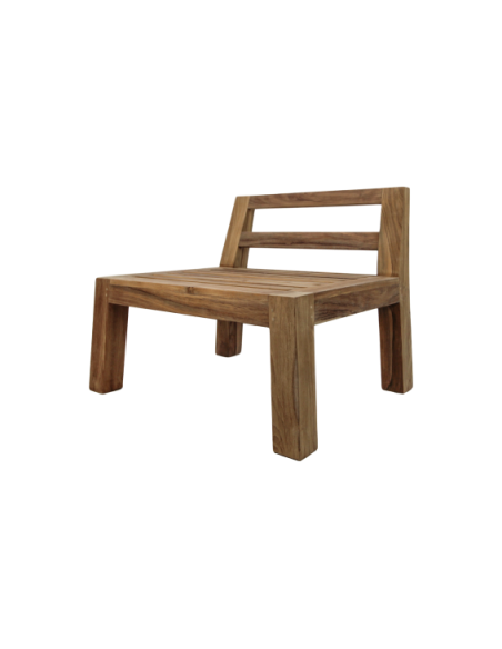 Fauteuil d’extérieur en teck Aruba